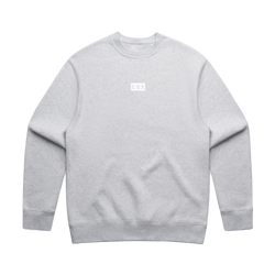 C|O|X Crew Sweatshirt - White Heather